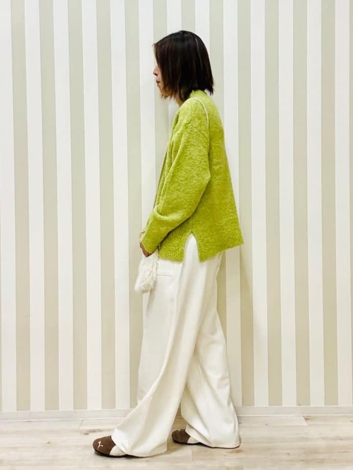 pieceさんの「SHOO･LA･RUE｜あったか裏起毛ベイカーパンツ」を使ったコーディネート