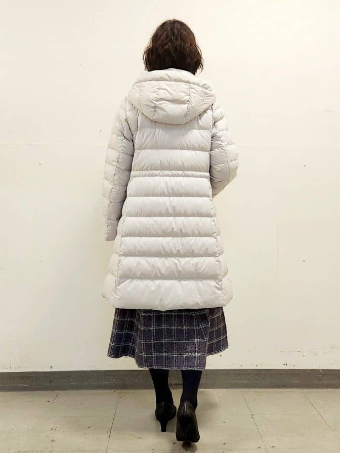 mayumayuさんの「Reflect｜【SS-4Lサイズ／ウエスト調整可】フーデッドロングダウンコート」を使ったコーディネート