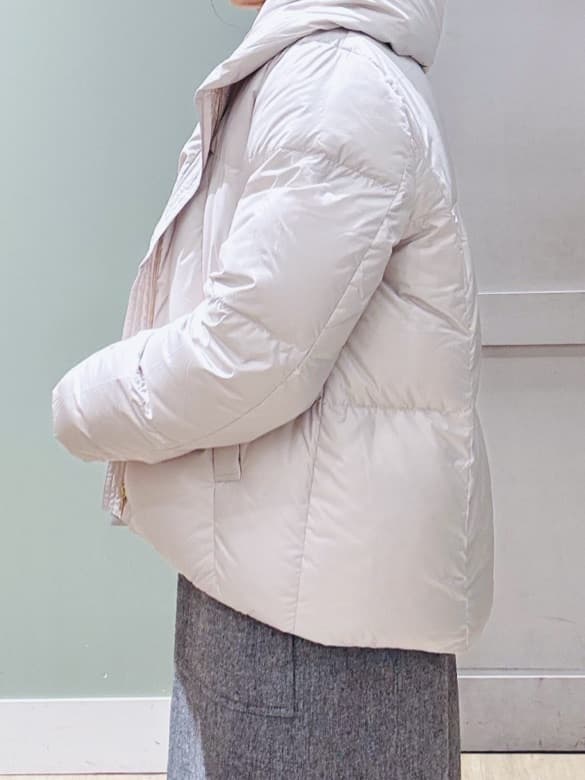 Komi☆さんの「grove｜【名品アウター／800FP・多機能】つつまれダウンショート」を使ったコーディネート