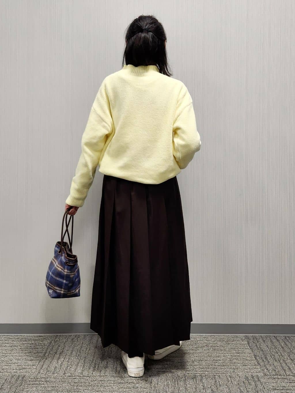 naraさんの「Dessin｜【洗える】ワイドプリーツスカート」を使ったコーディネート