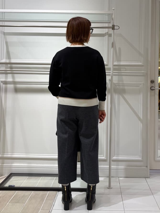 AKKOさんの「UNTITLED｜【アンサンブル可/洗える】ウールミラノリブニット」を使ったコーディネート