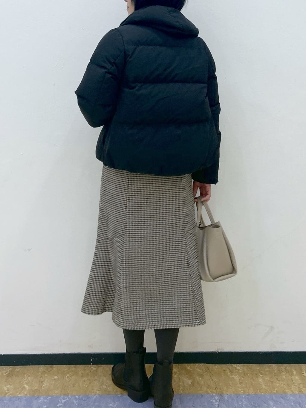 su.さんの「index｜KAWADAダウンショートコート【撥水／洗濯機OK／静電気防止裏地】《XS～LL》」を使ったコーディネート