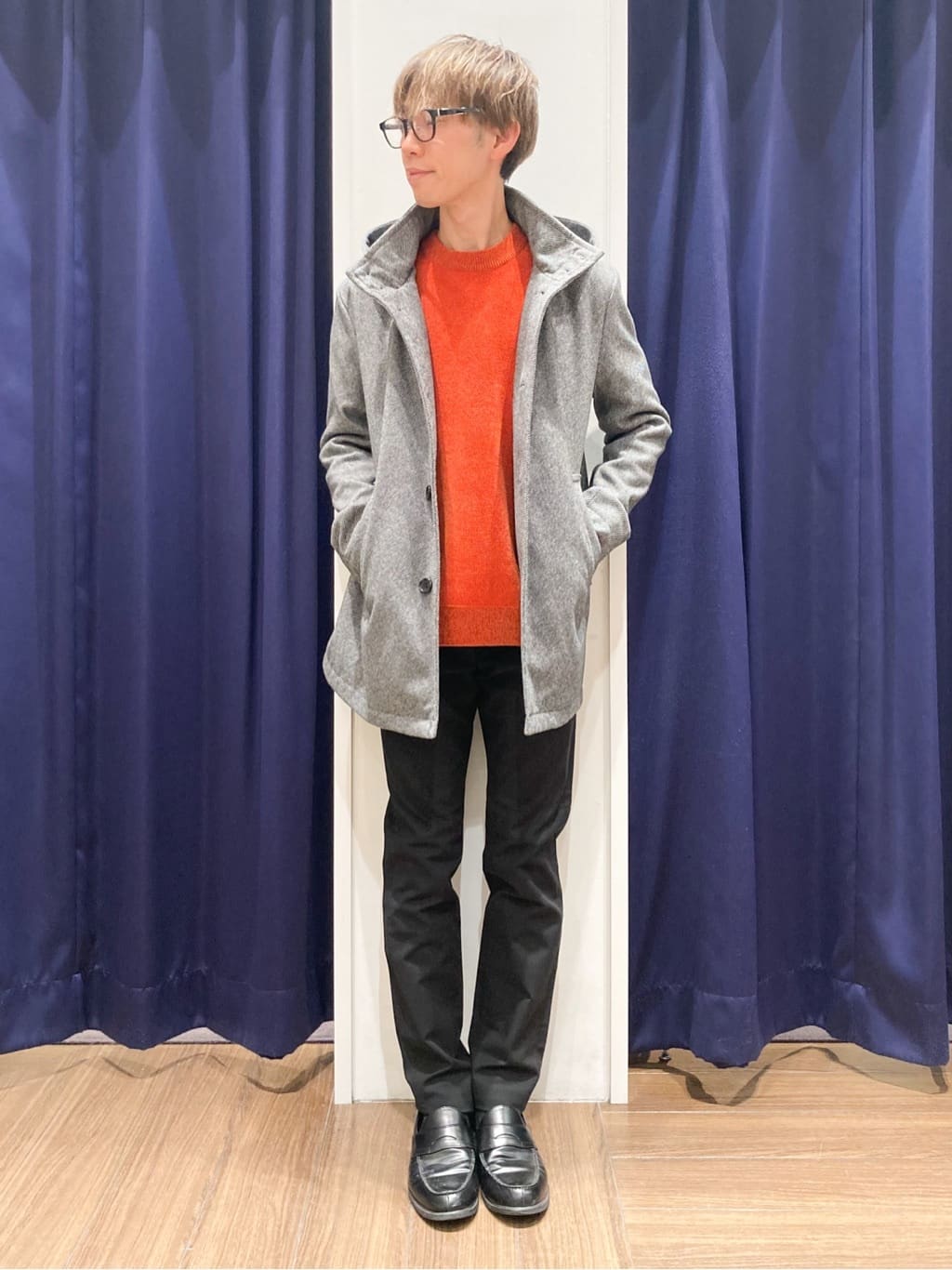 つーじーさんの「THE SHOP TK｜【大人の上品カジュアルを叶える】ハグするニット 洗濯機OK／6色展開」を使ったコーディネート