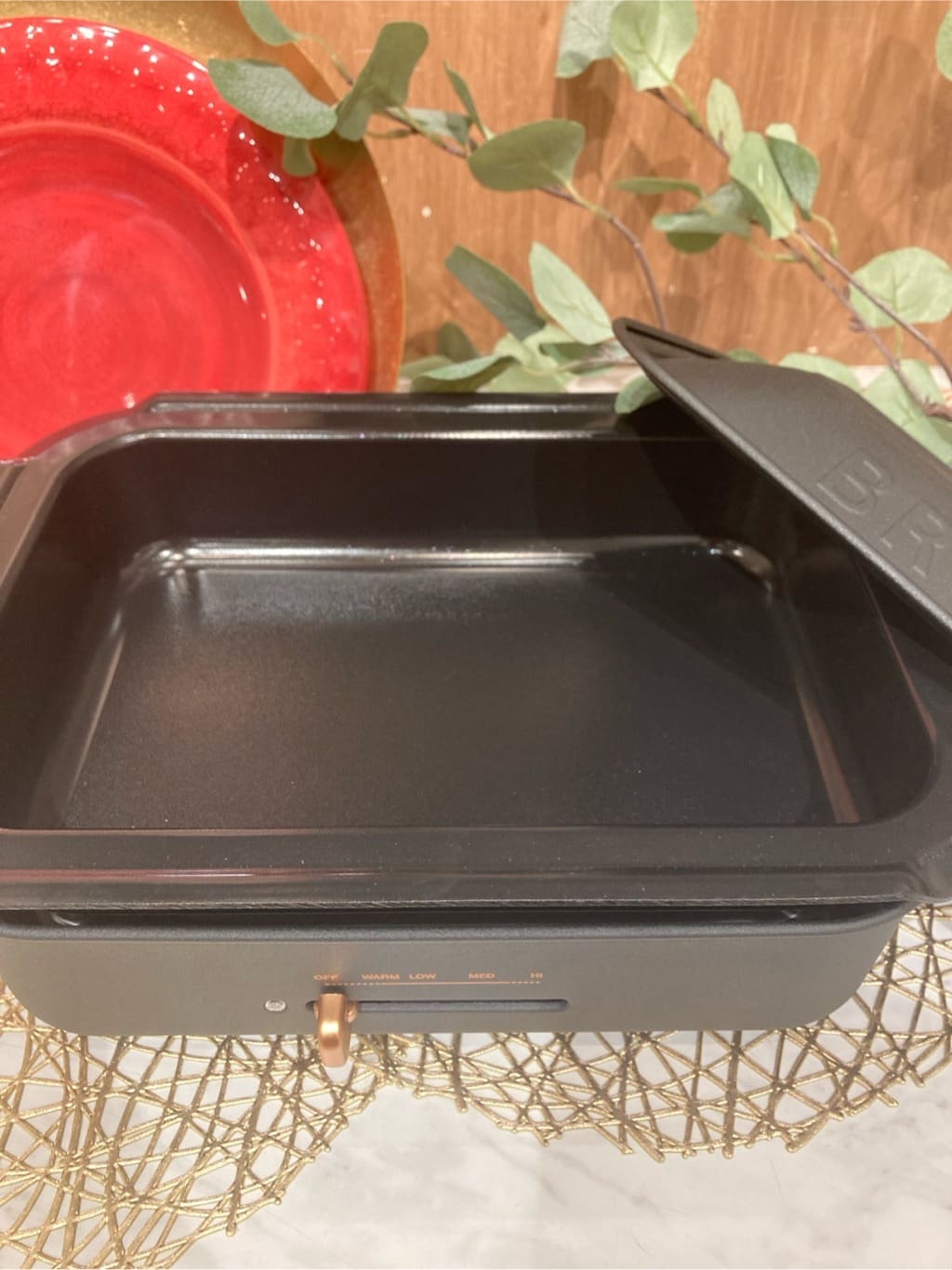 n.さんの「212 KITCHEN STORE｜コンパクトホットプレート用 セラミックコート鍋 CBK ＜BRUNO ブルーノ＞」を使ったコーディネート
