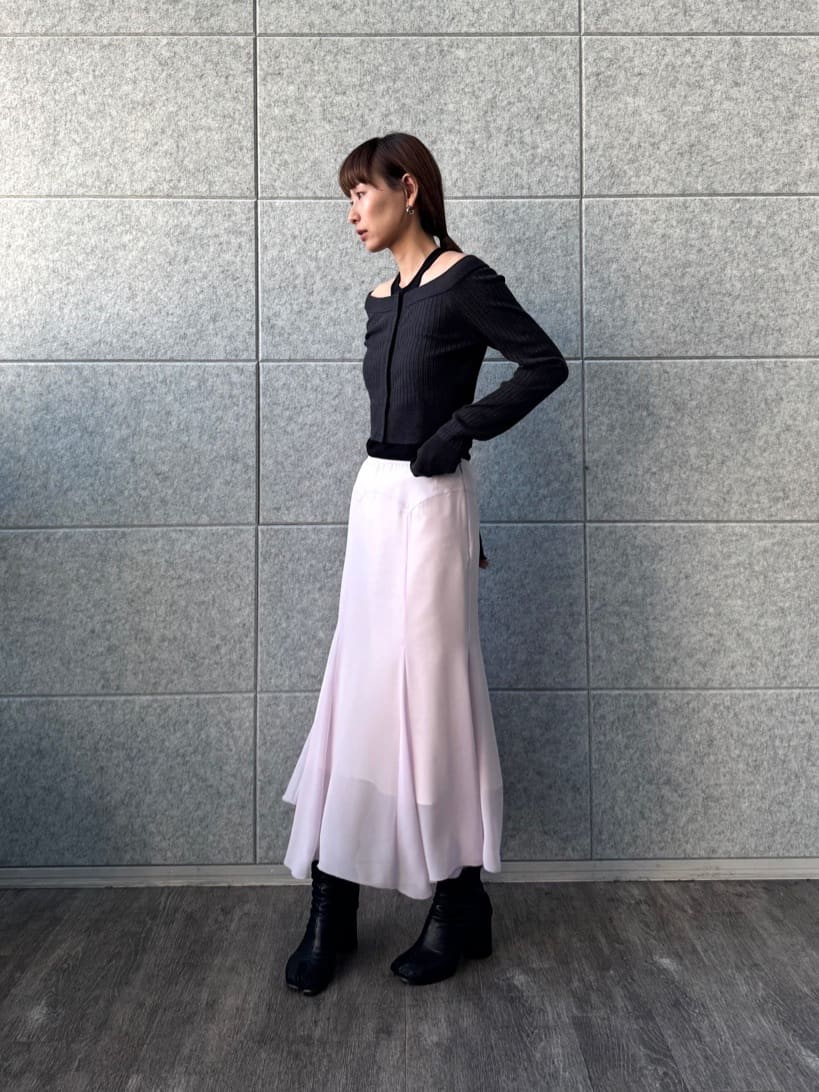 designer yukaさんの「CODE A｜short cardigan」を使ったコーディネート