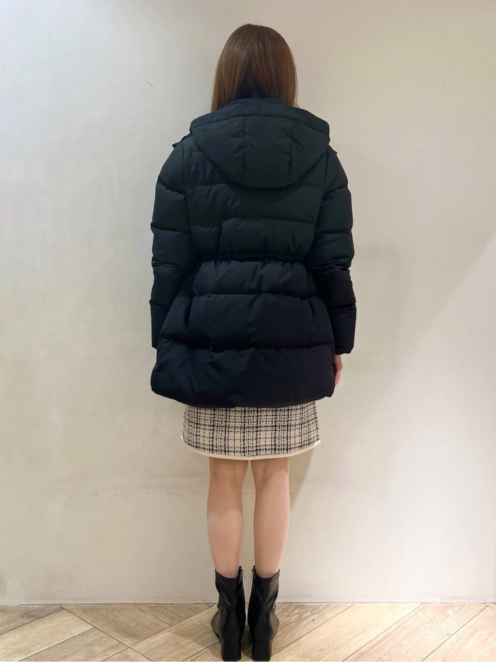 nanaさんの「index｜KAWADAダウンドロストミドルコート【撥水／洗濯機OK／2WAY／静電気防止裏地】《XS～3L》」を使ったコーディネート