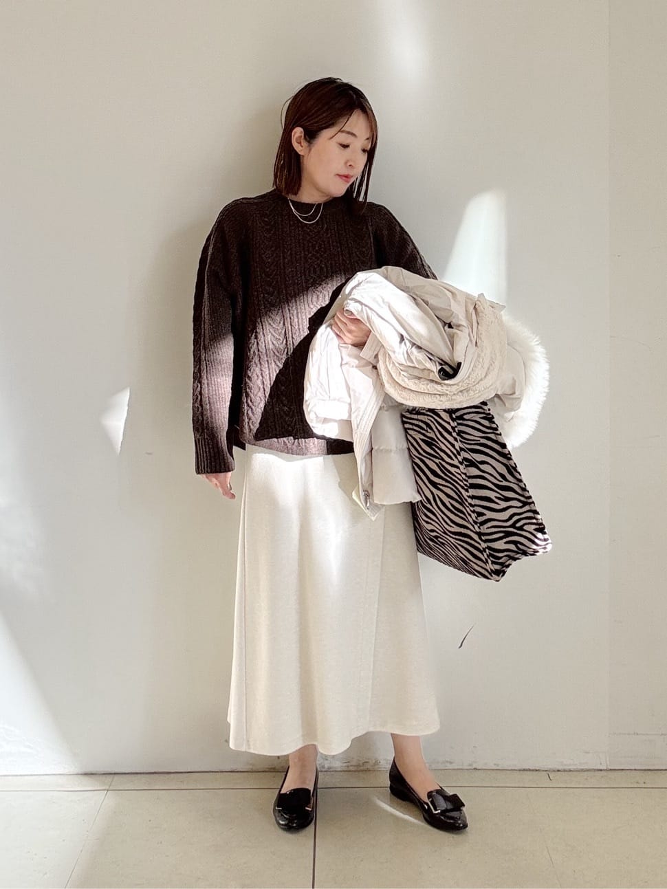 yoshiyaさんの「INDIVI｜レイヤードチェーンネックレス」を使ったコーディネート