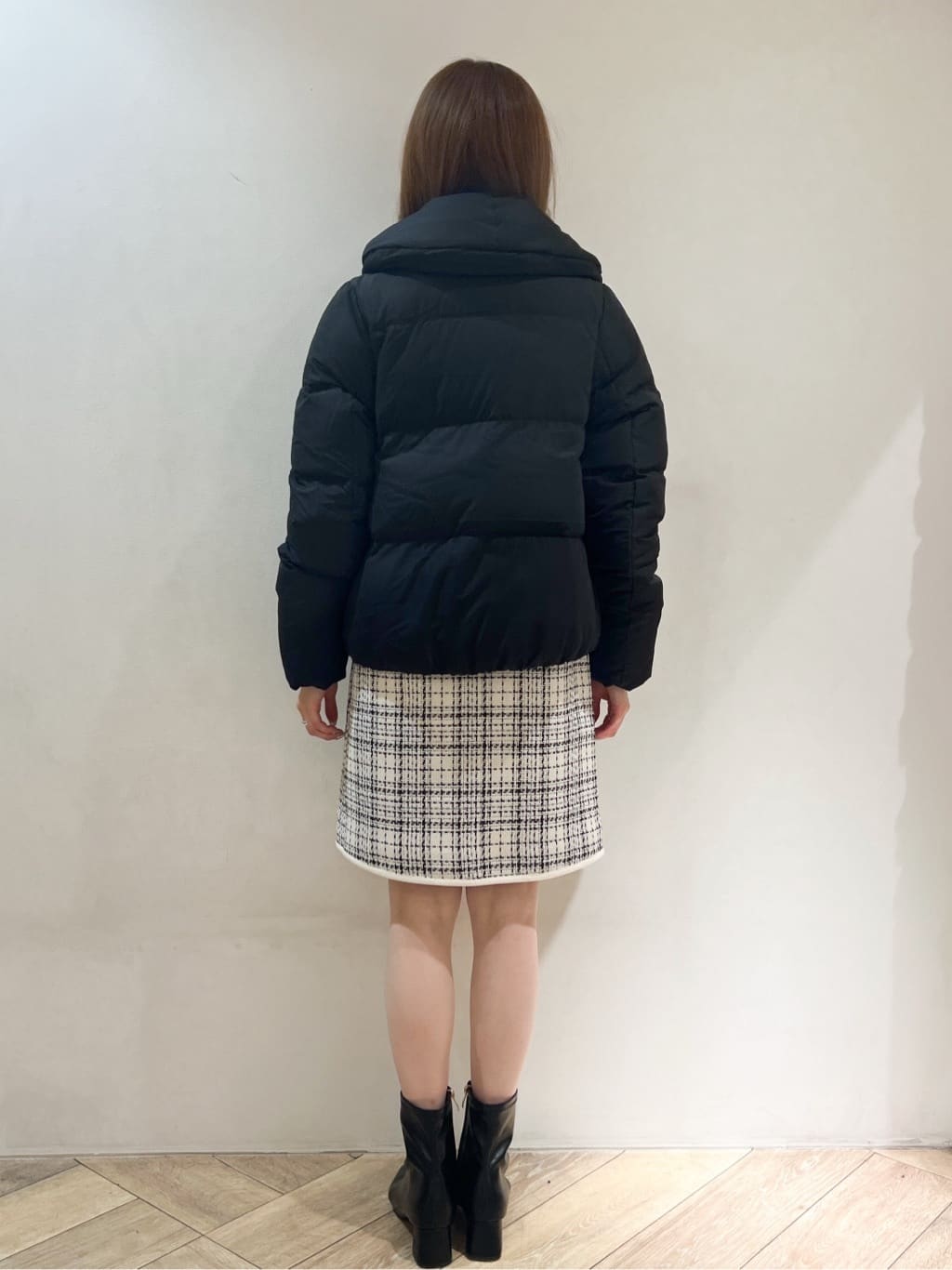 nanaさんの「index｜KAWADAダウンショートコート【撥水／洗濯機OK／静電気防止裏地】《XS～LL》」を使ったコーディネート