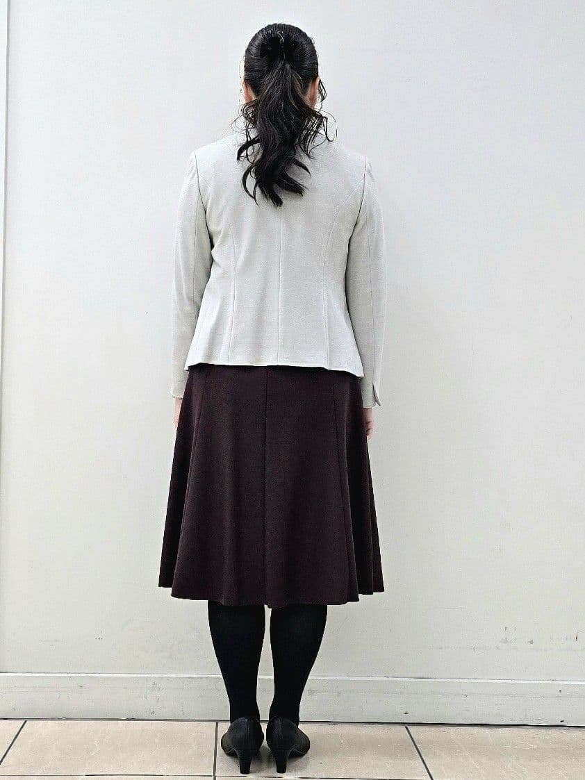 fkeさんの「Reflect｜【配色ボウタイ付き】八分袖ジョーゼットブラウス」を使ったコーディネート