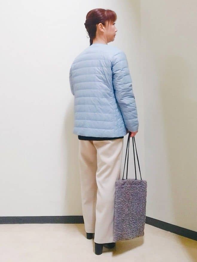 花さんの「Reflect｜【リバーシブルで着られる◎】ダイヤ柄キルトジャケット」を使ったコーディネート
