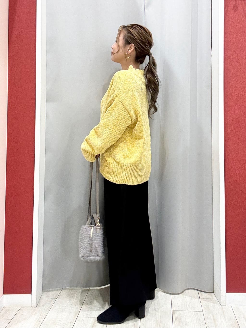 shioさんの「SHOO･LA･RUE｜【着丈選べる/S-LL】スタイルアップが叶う ベルト付きワイドパンツ」を使ったコーディネート