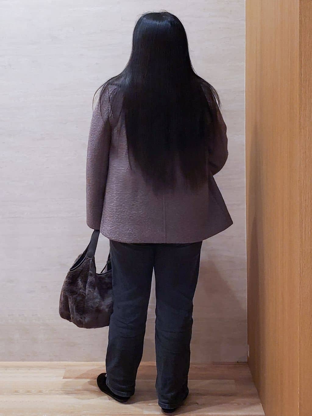 ちぃさんの「OPAQUE.CLIP｜ブークレミドルコート【洗える】」を使ったコーディネート