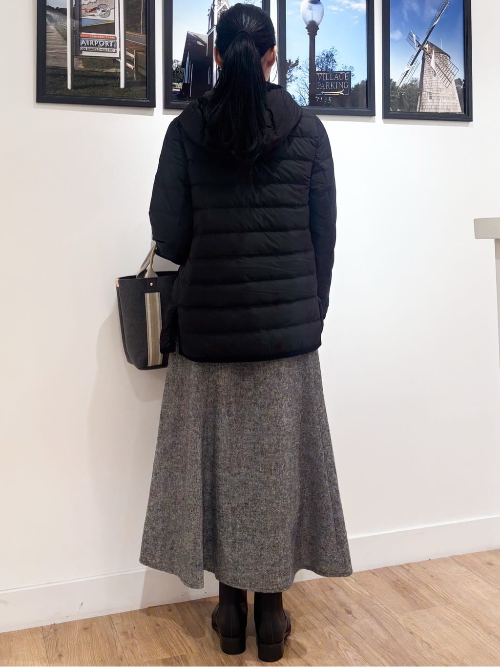 Ririkaさんの「Dessin｜【ユニセックス／洗える】コットンカシミヤブレンドセーター」を使ったコーディネート
