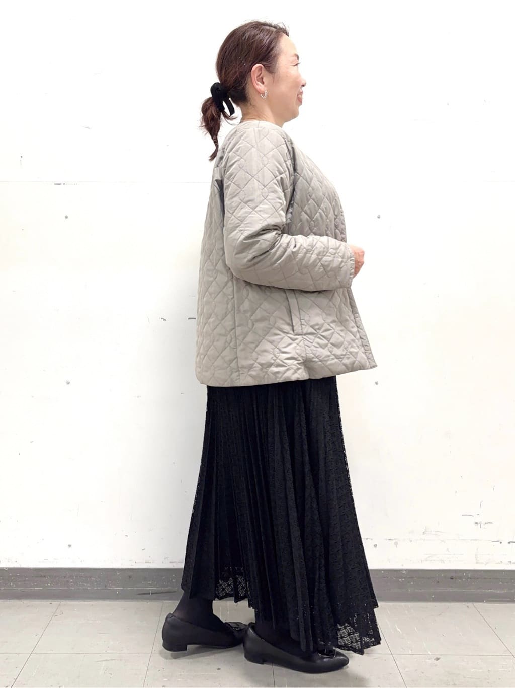 keiさんの「Reflect｜【選べる8色／スカートにもパンツにも◎】ウール混ボートネックニット」を使ったコーディネート