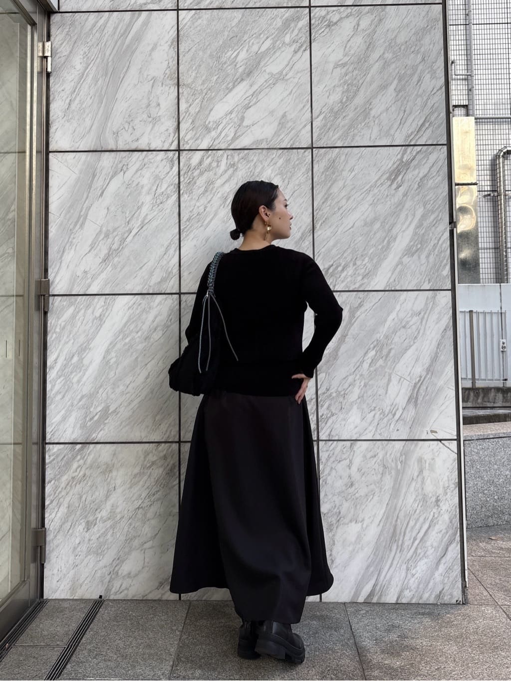 ayanoさんの「INDIVI｜センタージップフレアスカート」を使ったコーディネート