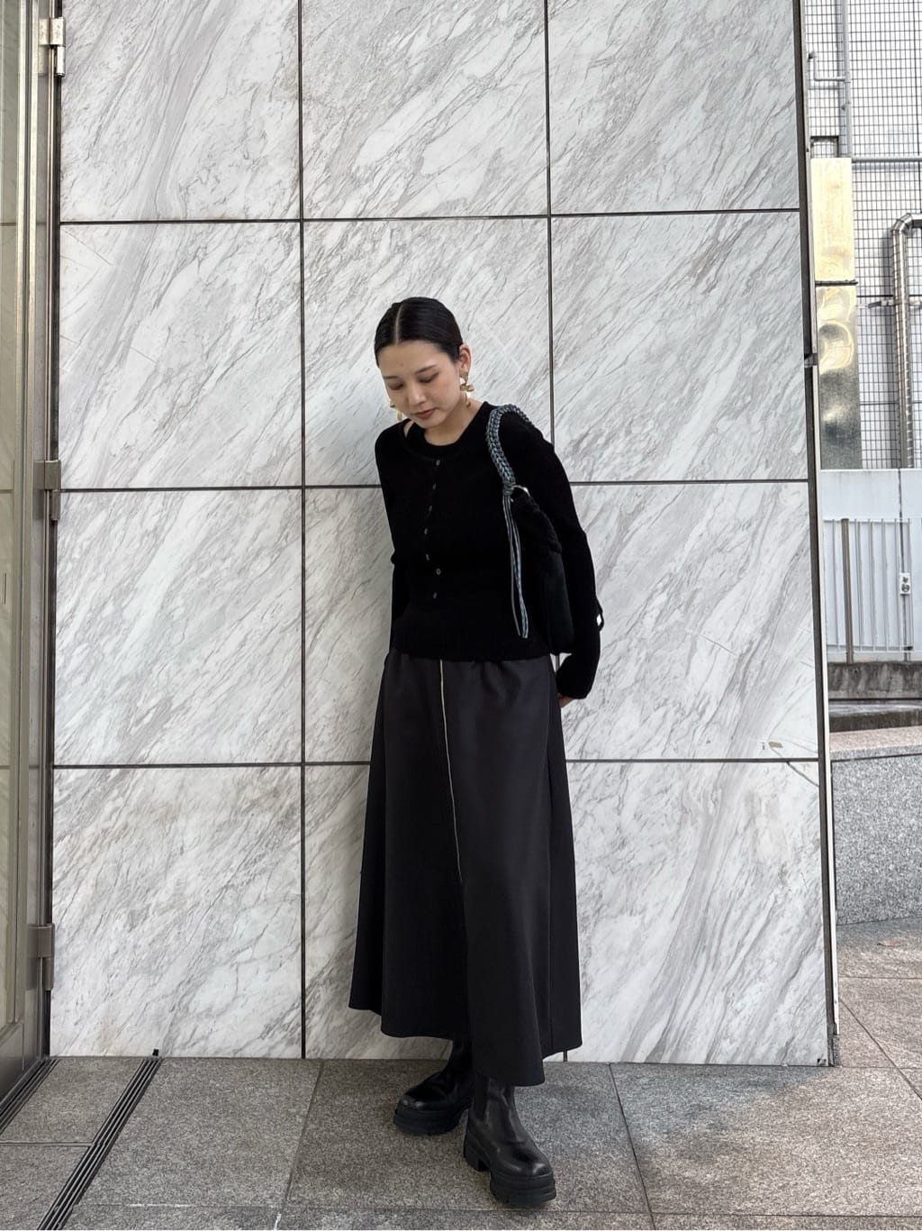 ayanoさんの「INDIVI｜センタージップフレアスカート」を使ったコーディネート