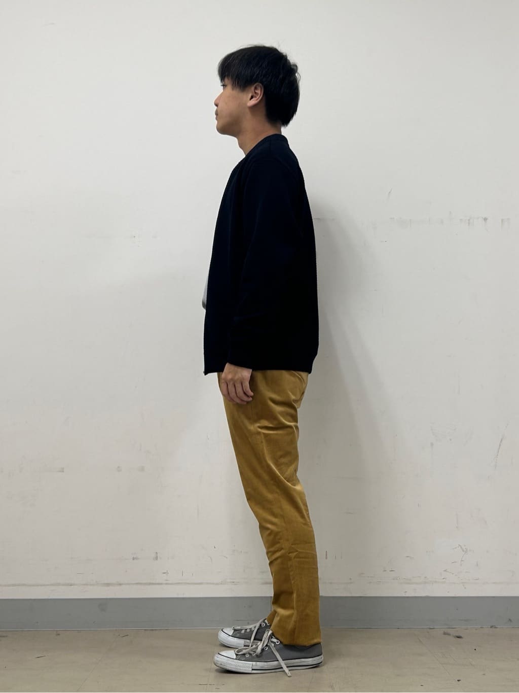 Hiroさんの「TAKEO KIKUCHI｜【Sサイズ～】アンチピリング テーラードネック ニット」を使ったコーディネート