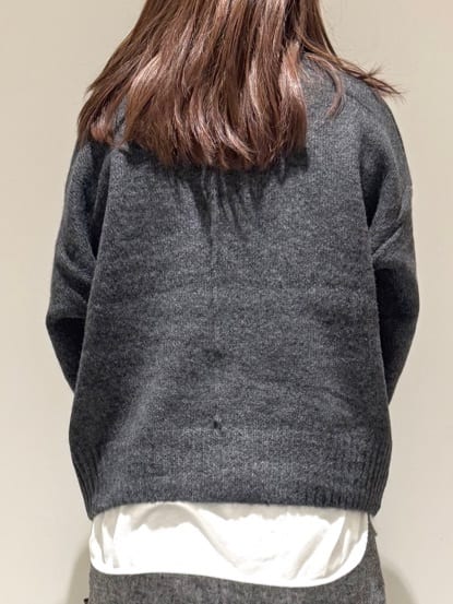 Liriさんの「Dessin｜【洗える】クルーネックワイドニット」を使ったコーディネート