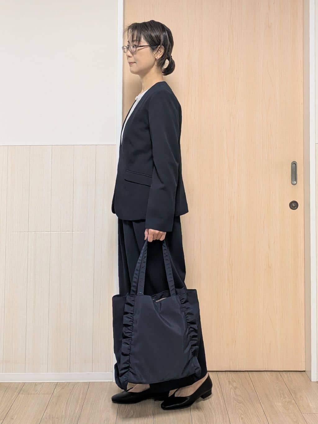 YuAさんの「SHOO･LA･RUE｜【セレモニー】きらびやかに ポイントパヴェ ショートネックレス」を使ったコーディネート