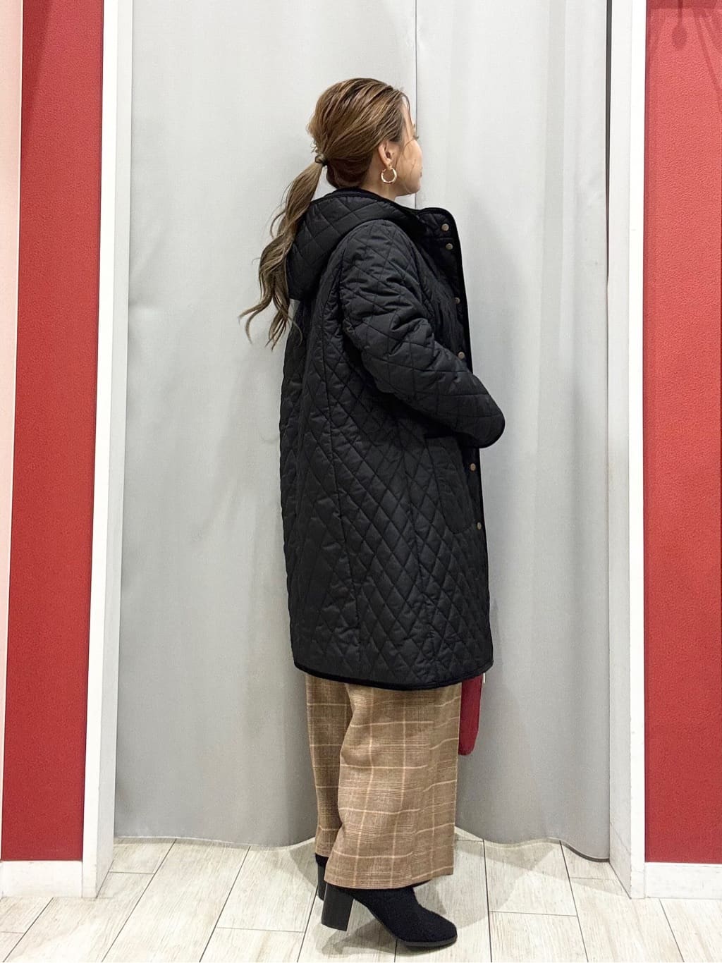 shioさんの「SHOO･LA･RUE｜【洗濯機可/S-LL】きちんと見えする あったか裏起毛ガウチョパンツ」を使ったコーディネート