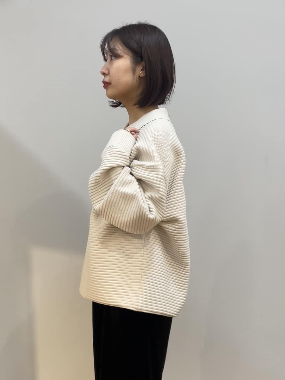 abeさんの「tk.TAKEO KIKUCHI｜ハーフジップニットポロシャツ」を使ったコーディネート
