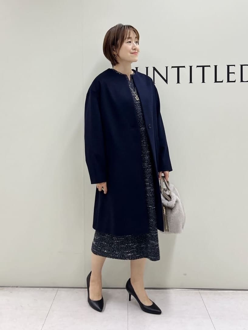 Mikiさんの「UNTITLED｜ミニフェイクファーショルダー」を使ったコーディネート