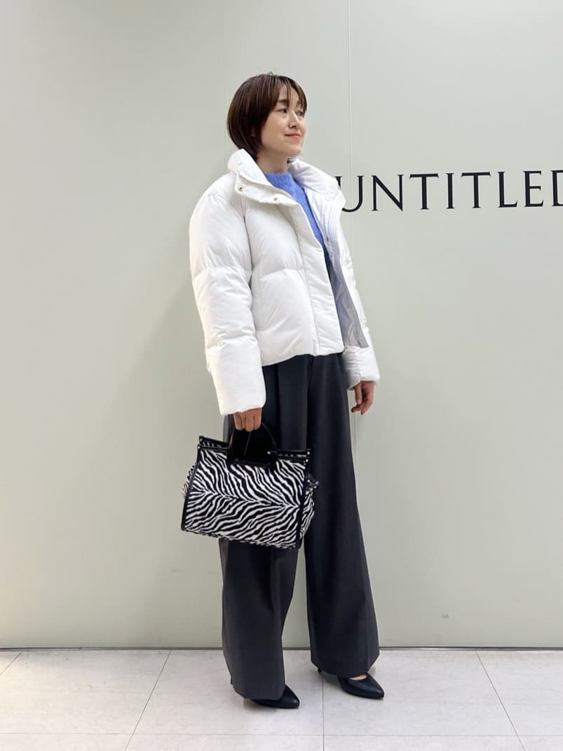 Mikiさんの「UNTITLED｜【ゆったり】アルパカ混シャギーニット」を使ったコーディネート
