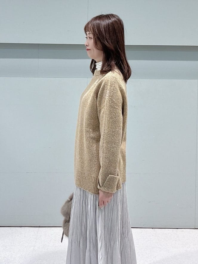 makiさんの「UNTITLED｜【きれいめ/スタイリッシュ】2WAYスタンドカラーロングコート」を使ったコーディネート
