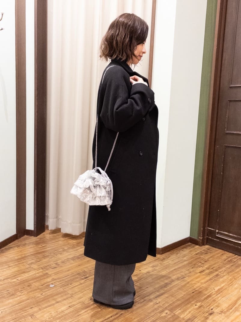 yukaさんの「SHOO･LA･RUE｜【洗濯機可】華やぐ ループデザインニット」を使ったコーディネート