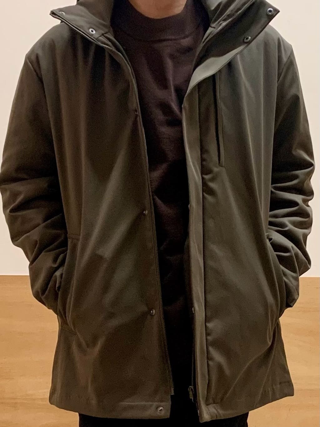 MATUさんの「THE SHOP TK｜【3WAY】中綿ライナー付き カルゼコート　洗濯機OK/ON・OFF対応」を使ったコーディネート