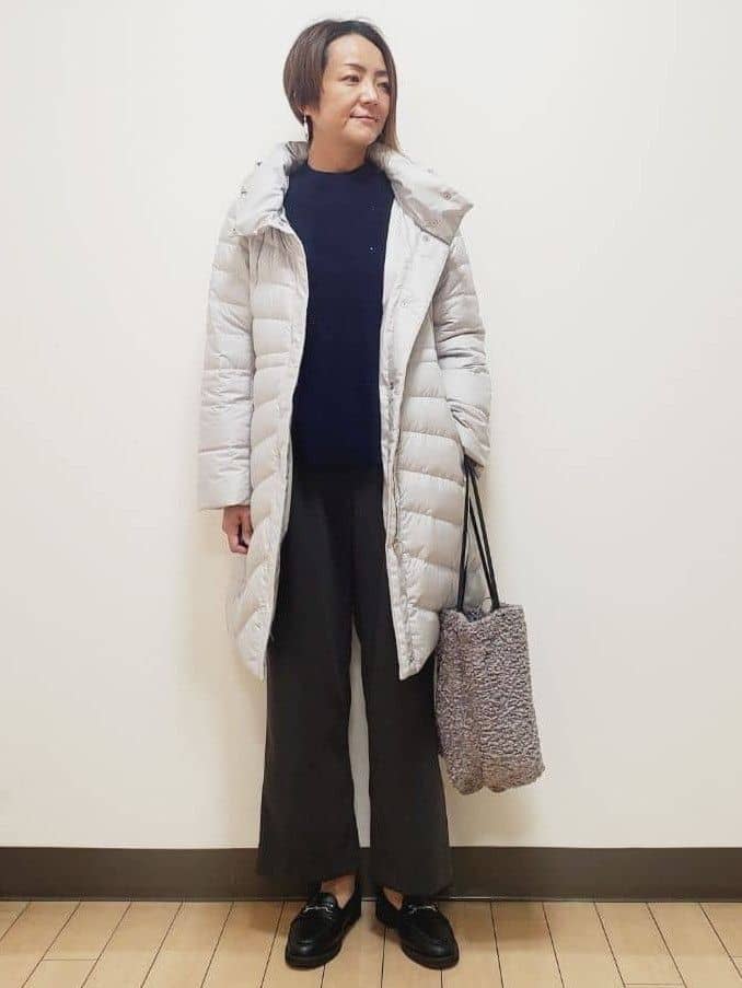 yuuさんの「Reflect｜【一枚で着映え◎／ゆったりシルエット】ラメ&times;スパンコールウール混ニット」を使ったコーディネート