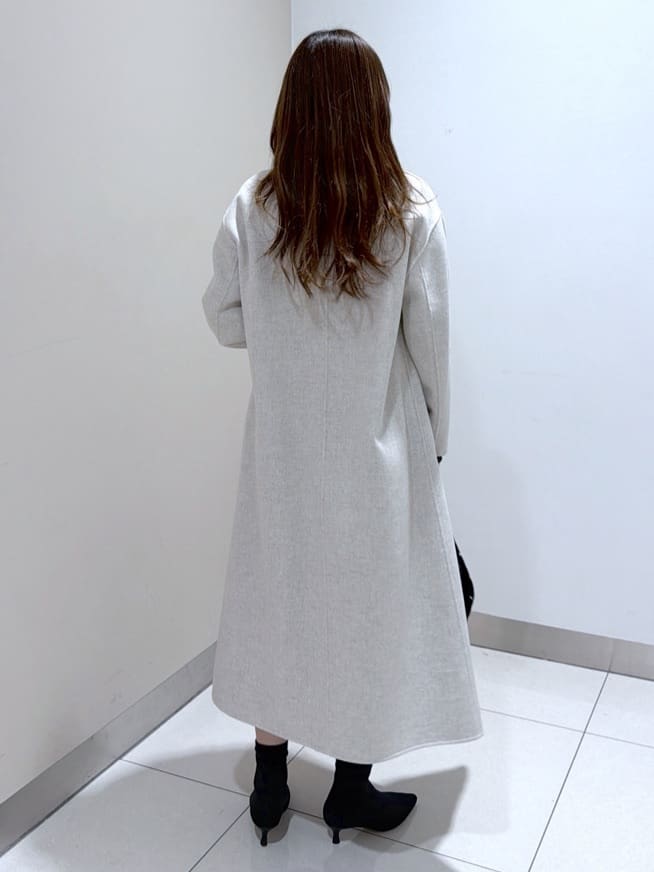 kanaさんの「UNTITLED｜【ロング丈/軽やか】テーラード　リバーコート」を使ったコーディネート