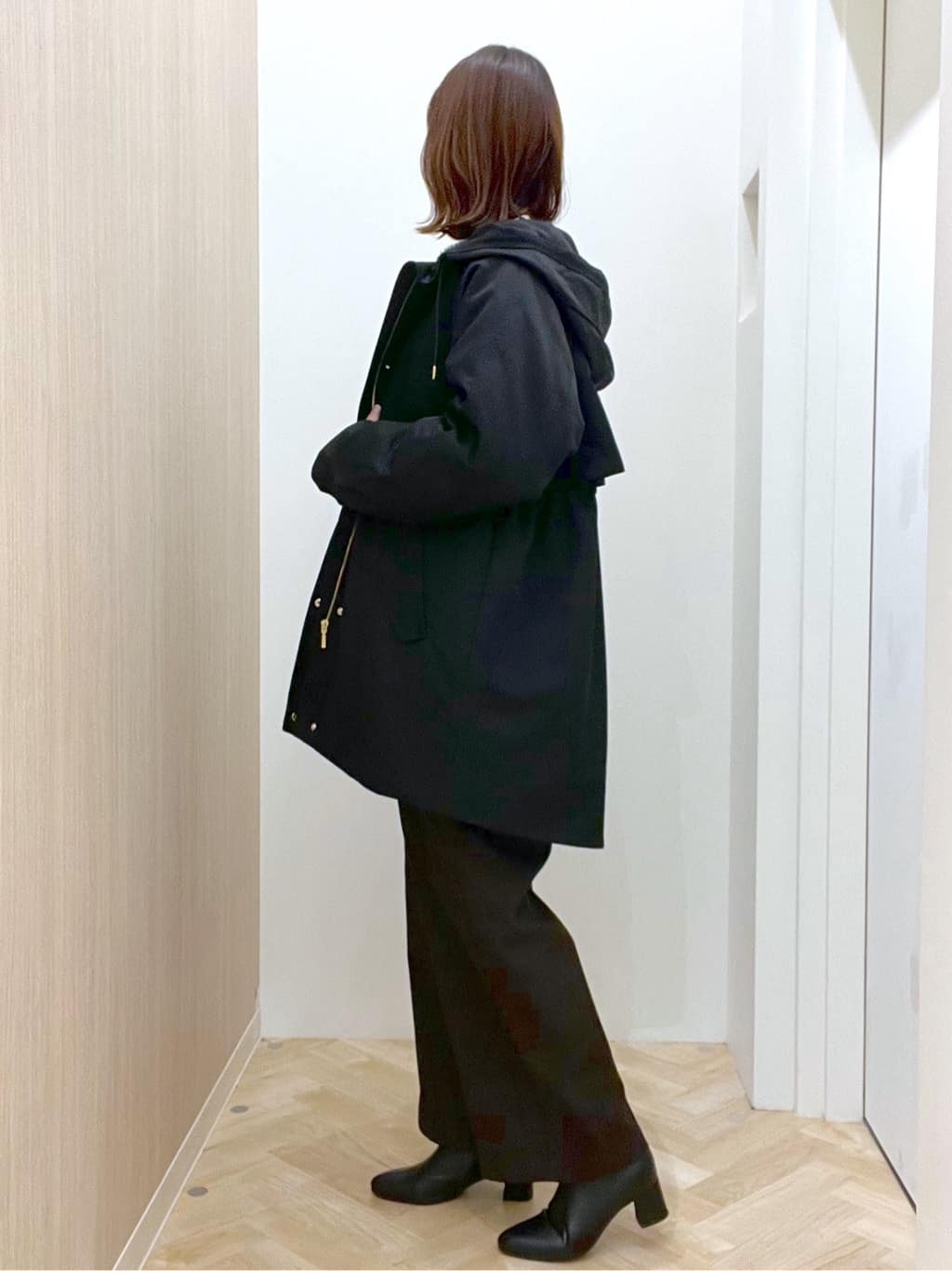  おまつさんの「grove｜最終お値下げ！！【名品アウター/3WAY・はっ水】ボアライナー付きモッズコート」を使ったコーディネート