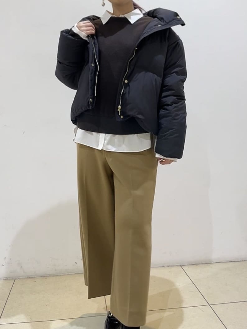watanabeさんの「UNTITLED｜【トレンド/撥水機能/防寒】ショートダウンコート」を使ったコーディネート