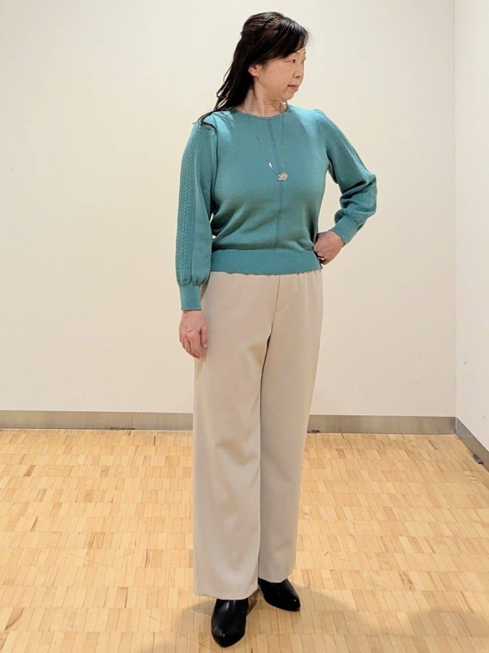 なおさんの「Reflect｜【ショルダーストラップ付き】しぼりデザインバッグ」を使ったコーディネート