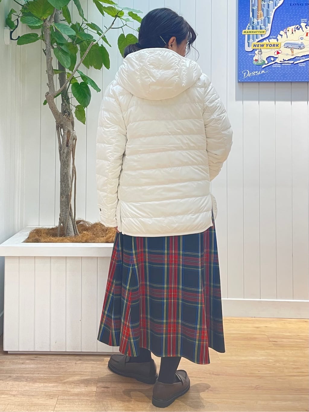 msatoさんの「Dessin｜【撥水・2WAY】ミュラーダウンコートミドル丈」を使ったコーディネート