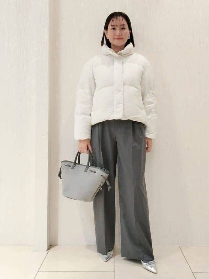 naokoさんの「UNTITLED｜【トレンド/撥水機能/防寒】ショートダウンコート」を使ったコーディネート