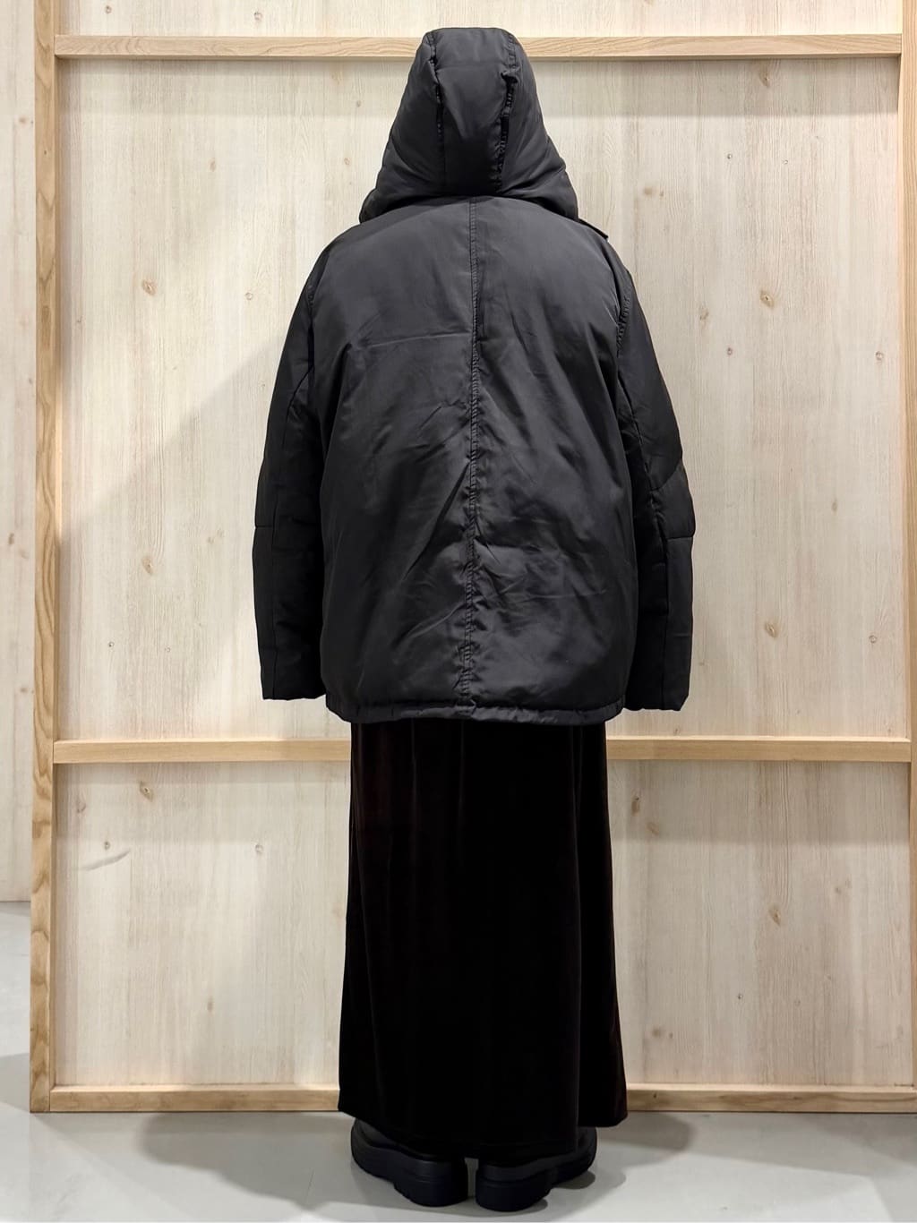 nanaさんの「THE SHOP TK｜【ぎゅっとされているような暖かさ】撥水中綿ブルゾン」を使ったコーディネート