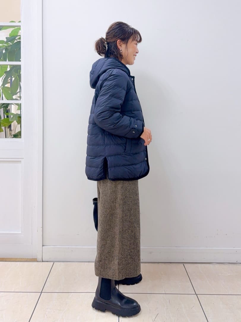Osawaさんの「Dessin｜【撥水・2WAY】ミュラーダウンコートミドル丈」を使ったコーディネート