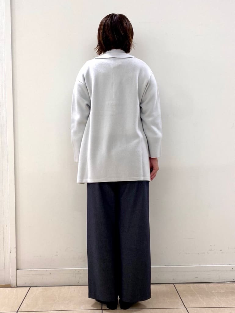 ksmさんの「Reflect｜【ライトアウター／気軽な羽織に◎】オフボディカーディガン」を使ったコーディネート