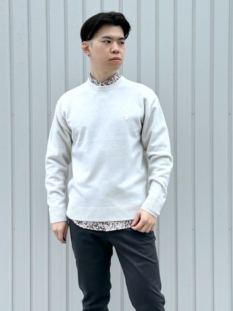 イッシーさんの「TAKEO KIKUCHI｜カラーコンビ ダウンブルゾン」を使ったコーディネート