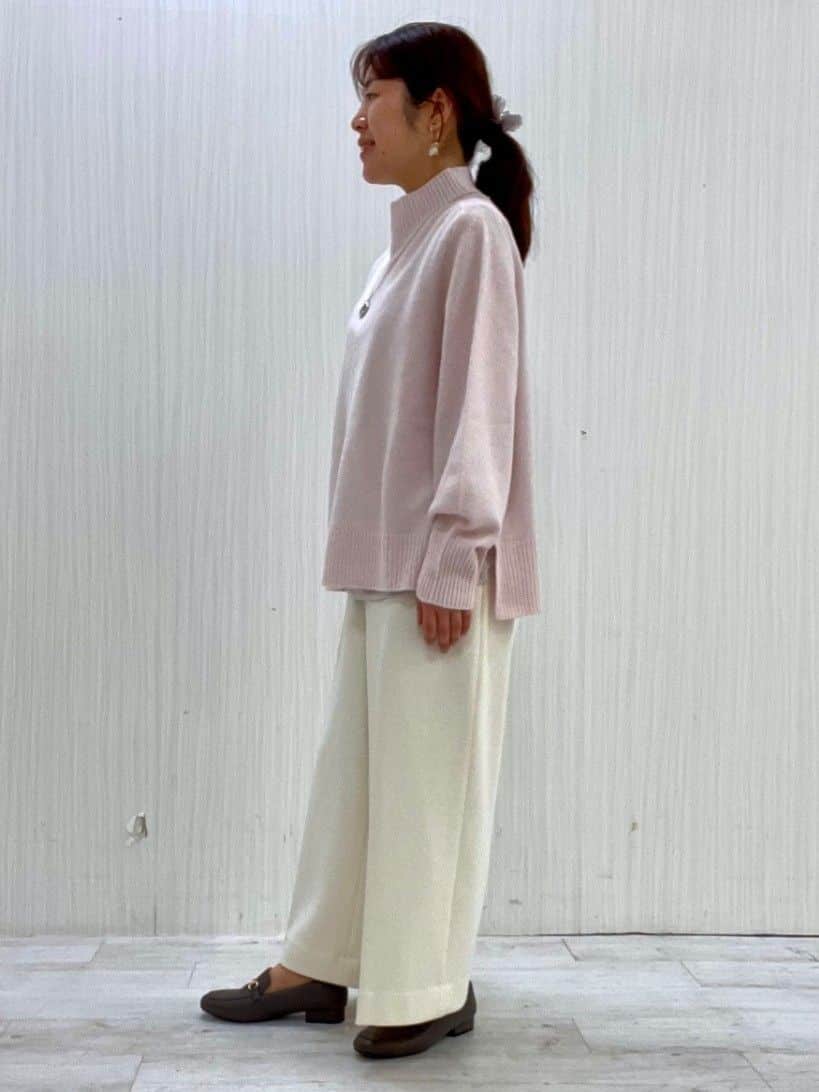 Mさんの「UNTITLED｜【8色展開/洗える】ウールカシミヤ ハイネックニット」を使ったコーディネート