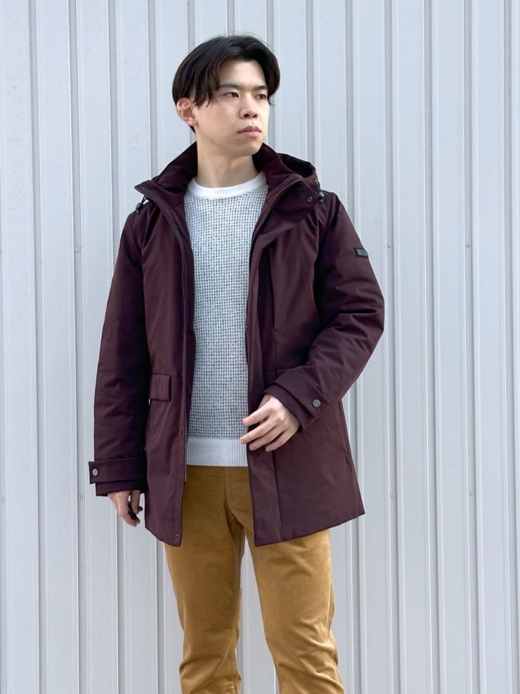 イッシーさんの「TAKEO KIKUCHI｜【None Of Stress】ストレッチ ダウンブルゾン」を使ったコーディネート