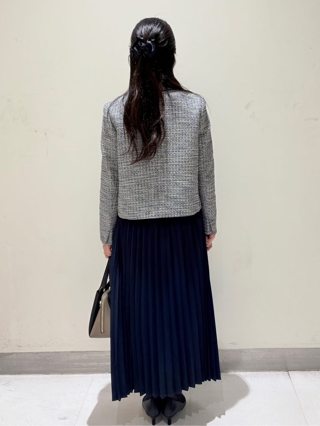 きみさんの「OPAQUE.CLIP｜《通勤対応》 コットンツイードジャケット」を使ったコーディネート