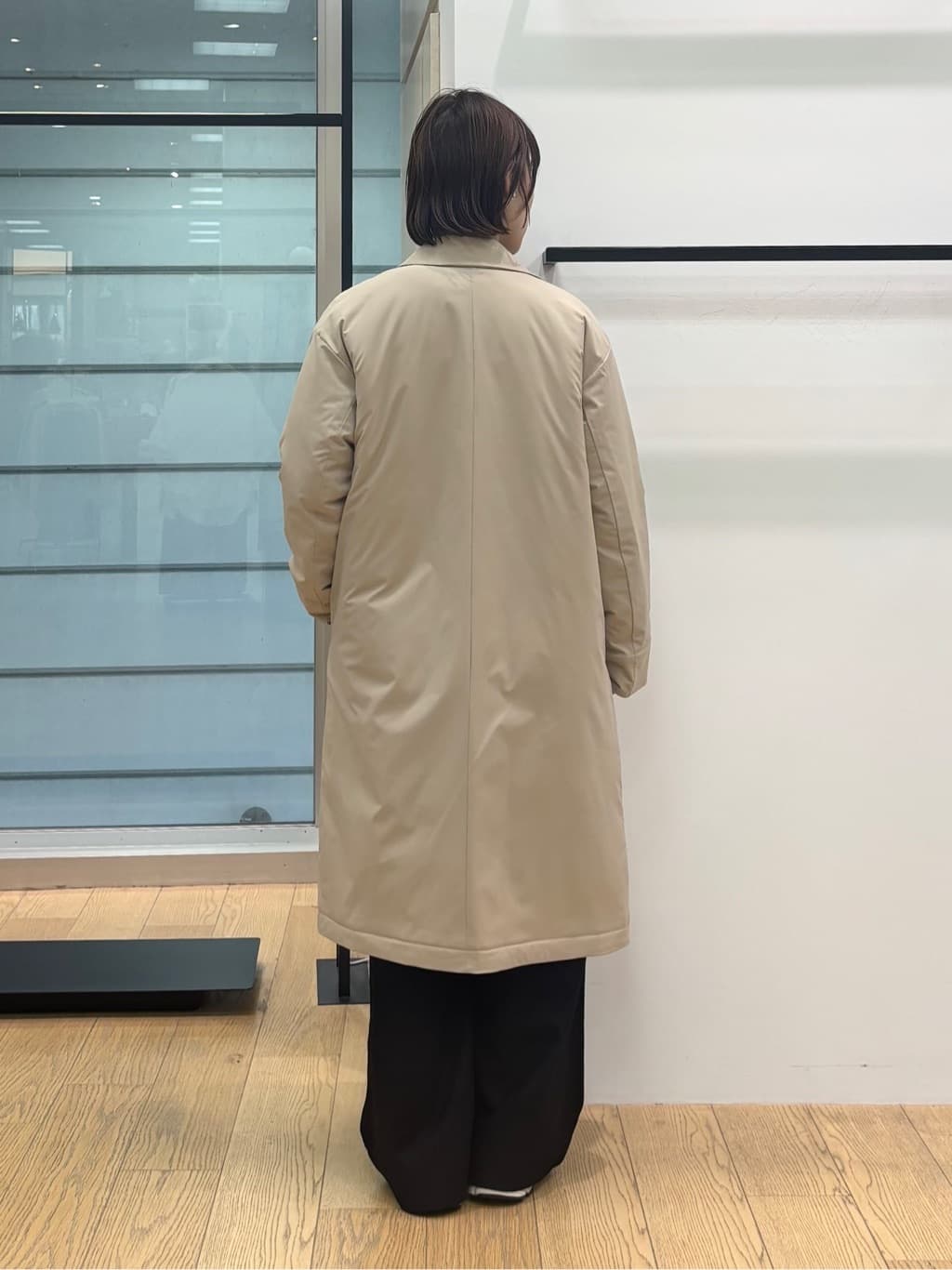 asamiさんの「INDIVI｜【洗える】ケーブルデザイン ラウンドヘムニット」を使ったコーディネート