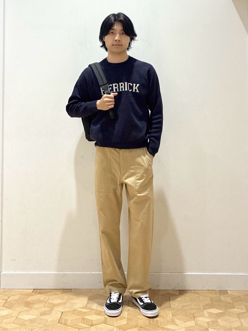 KAZUKIさんの「Dessin｜【洗える】コットンツイルパンツ」を使ったコーディネート