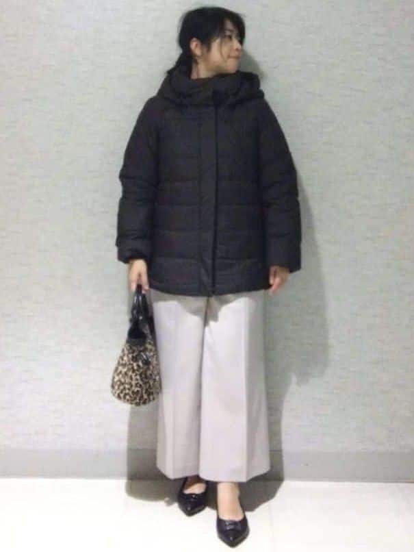 sakoさんの「Reflect｜【SS-4Lサイズ】フーデッドミドルダウンコート」を使ったコーディネート