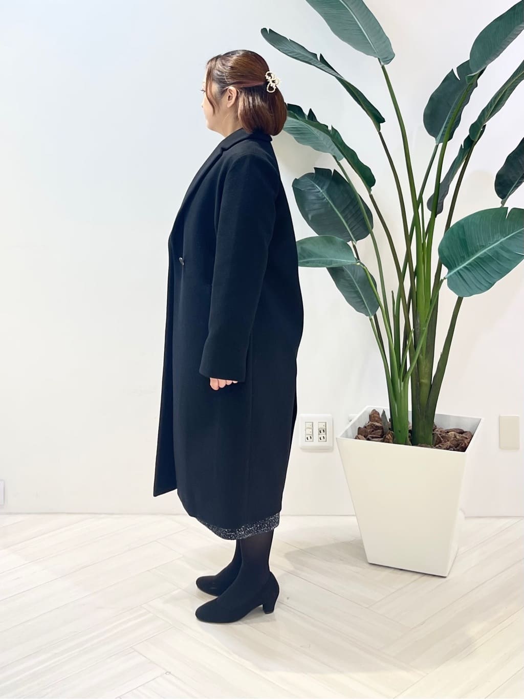 Tomoさんの「UNTITLED｜【日本製】チェスター風コート」を使ったコーディネート