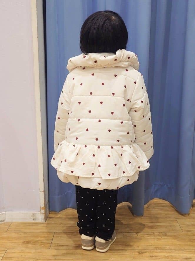 Yuiさんの「SHOO･LA･RUE｜【100-150cm】裏シャギーアソート総柄パンツ」を使ったコーディネート