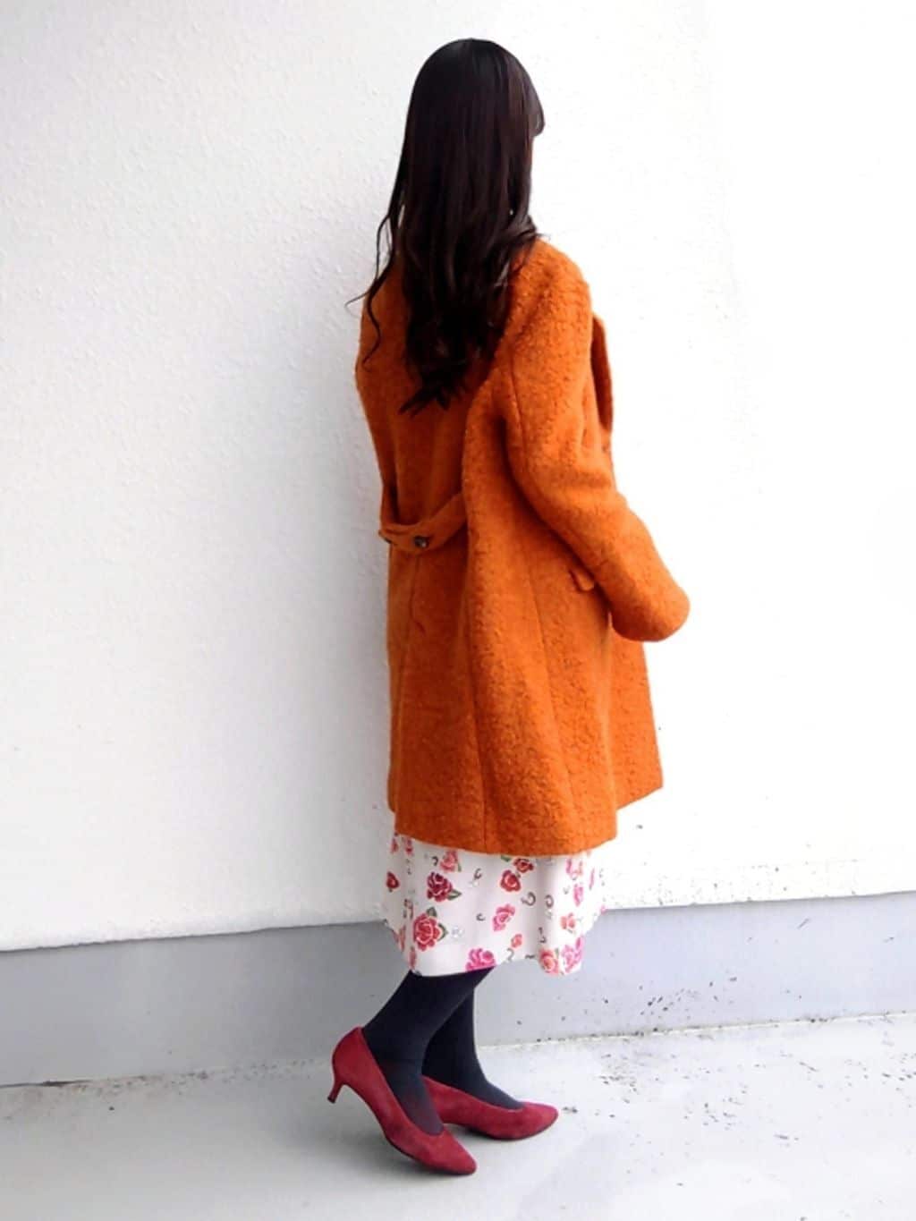 keinaさんの「SunaUna｜【COLLECTION LINE】ブークレーコート」を使ったコーディネート